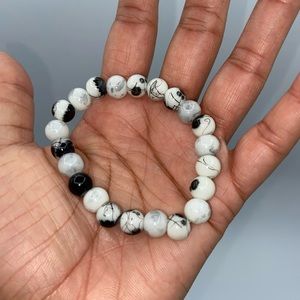 Handmade Unisex Glass Bead Bracelet